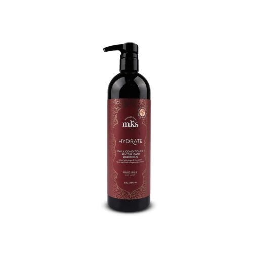 Earthly Body MKS eco Hydrate Conditioner - Nourish & Moisturize Hair, Protect Against Breakage - Moroccan Argan Oil, Hemp Seed Oil - Vegan, Cruelty Free