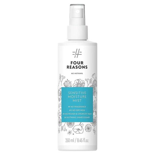 No nothing Very Sensitive Moisture Mist - Moisturizing and Conditioning Leave-in Mist - Fragrance free, Unscented, Vegan, Hypoallergenic, Sensitive Detangling spray - 8.5 fl oz ( New Packaging )