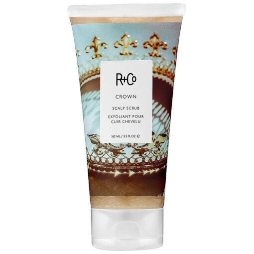 R+Co Crown Scalp Scrub | Scalp Treatment For Shine + Rebalanced Scalp | Vegan + Cruelty-Free | 5 Oz