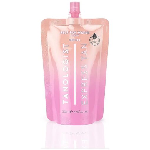 Express Self Tan Water Refill - Hydrating Sunless Tanning Water, Vegan and Cruelty Free