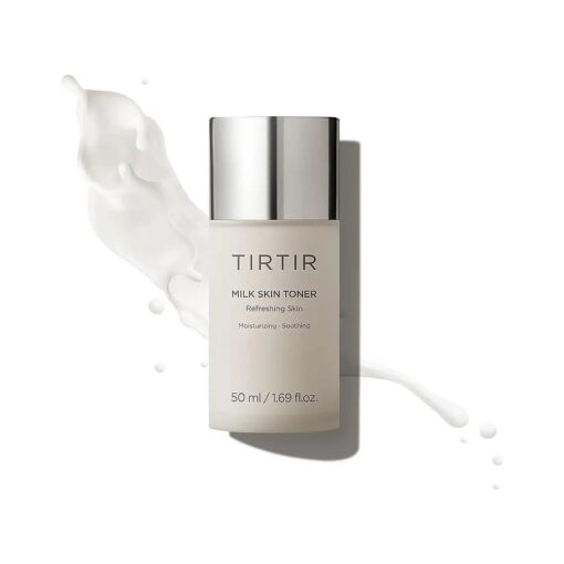 TIRTIR Milk Skin Toner | Deep Moisturizing, Instant Glow, 2 % Niacinamide, Rice Bran Extract, Ceramide, Panthenol, Cruelty-Free, Fungal Acne Friendly, Vegan, 1.69 fl.oz .