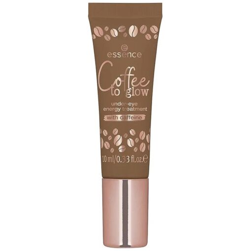 essence | Coffee to Glow Under-Eye Energy Treatment | Made with Caffeine & Vitamin E | Reduces Puffiness, Fine Lines & Wrinkles | Vegan & Cruelty Free | Free from Parabens, Oil-Perfume & Alcohol