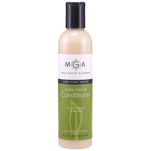 MGA Vegan Hair Conditioner - Organic Formula with Tea Tree for Healthy Hair | Hair Care Product with Natural Herbal Scent | Parabens Silicone & Sulfate Free Conditioner | Unisex | 8.8 Fluid Oz