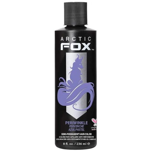 Vegan and Cruelty-Free Semi-Permanent Hair Color Dye ( 8 Fl Oz, PERIWINKLE )