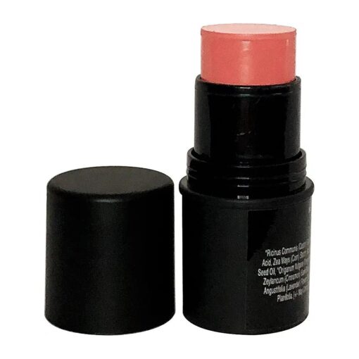 Natural Organic Cream Blush Stick Cheek Tint, 100 % Natural, Vegan, Gluten Free, Cruelty Free, Made in the USA, 0.18 oz, ( Blush )