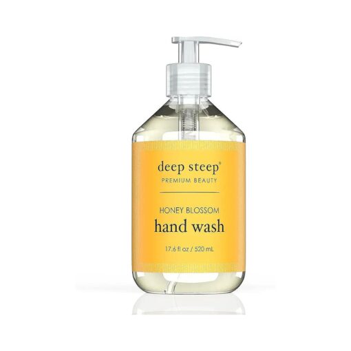 Deep Steep Fresh Honey Liquid Hand Wash, Honey Blossom, 17.6 Ounce