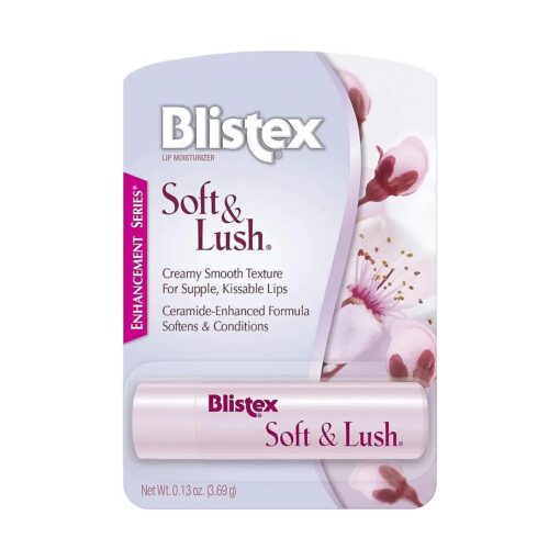 Blistex Soft & Lush Lip Balm 0.13 oz ( Pack of 6 )