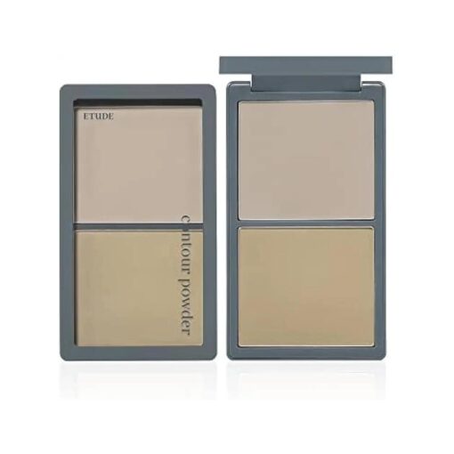 ETUDE Contour Powder 03 Re-illumination ( 23AD ) | Bronzer And Contour Palette To Effortlessly Define The Face Like A Selfie | Smooth, Velety Texture | Natural Look