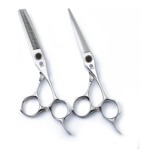 6.0 Inch Hair Scissors/Shears Set - Barber Shears Set Hairdressing Cutting Shears and Thinning/Texturizing Scissors Kit