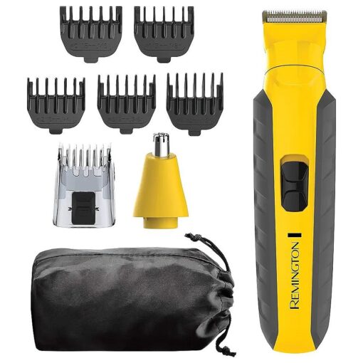 Remington ( r ) Virtually Indestructible All-in-One Grooming Kit, Yellow, PG6856