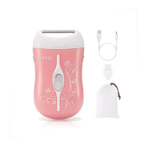 Electric Razors for Women - Cordless Lady Shaver for Leg, Underarm, Bikini Hair Removal - USB Rechargeable .