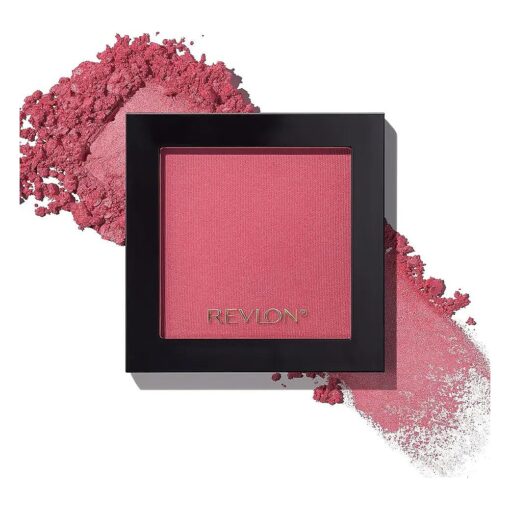 Revlon Blush, Powder Blush Face Makeup, High Impact Buildable Color, Lightweight & Smooth Finish, 033 Very Berry, 0.17 oz