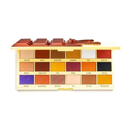 I Heart Revolution, Chocolate, Eyeshadow Palette, Creme Brulee, 18 Shades, 18g