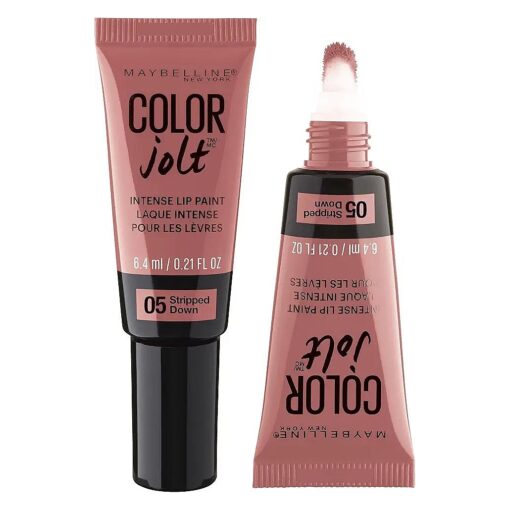 Maybelline Lip Studio Color Jolt Intense Lip Paint, Stripped Down, 0.21 fl, oz .