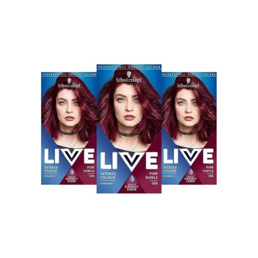 Schwarzkopf X3 Live Intense Colour Pure Purple 086 Schwarzkopf