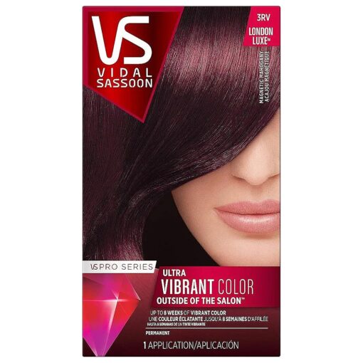 Pro Series Permanent Hair Dye, 3VR Deel Velvet Violet Hair Color, Pack of 1