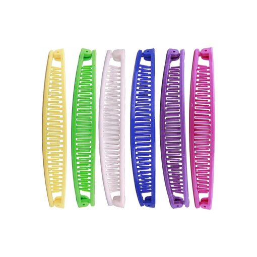 Youme Banana Clips Hair for Women Vintage Large Bananas Hair Clip for Thick Fine Hair Banana Combs Barrettes