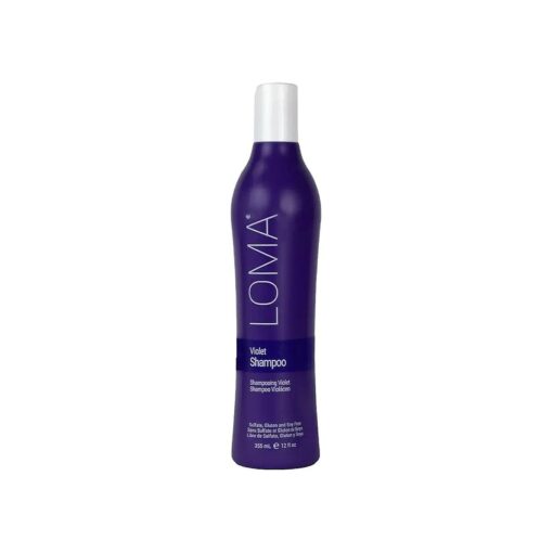 Loma Hair Care Violet Shampoo, Vanilla Bean/Blood Orange