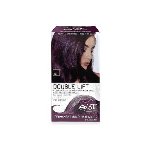 Violet Vibes Double Lift Permament Hair Dye Kit for Brunettes