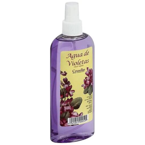 Crusellas Violet Water Cologne 8 Fl Oz ( Agua De Violetas ) with Pump