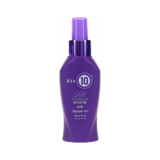 It 's a 10 Haircare Silk Express Miracle Leave-In Product, 4 Fl Oz