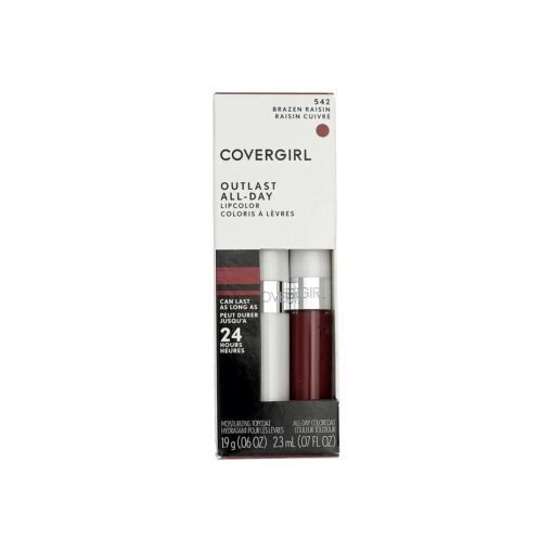 Covergirl Outlast Lipcolor, 542 Brazen Raisin ( 3 Pack )