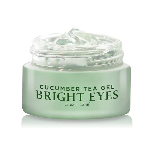 BASQNYC Cucumber Tea Eye Gel, 0.5oz