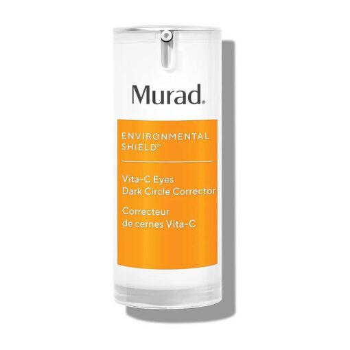 Murad Vita-C Eyes Dark Circle Corrector - Environmental Shield Vitamin C Brightening Serum - Anti-Aging Treatment for Puffiness and Wrinkles, 0.5 Fl Oz