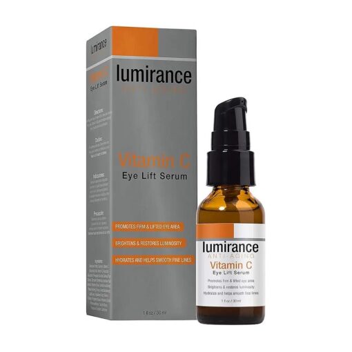 Vitamin C Eye Lift Serum, Minimizes the Look of Wrinkles and Crows Feet, Helps with Firming and Dark Circles, 30ml/1 fl oz