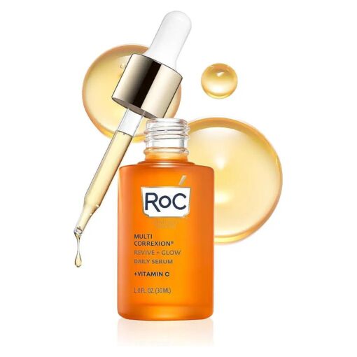 RoC 10 % Vitamin C Face Serum - Anti-Aging, Skin Tone & Dark Spot Treatment