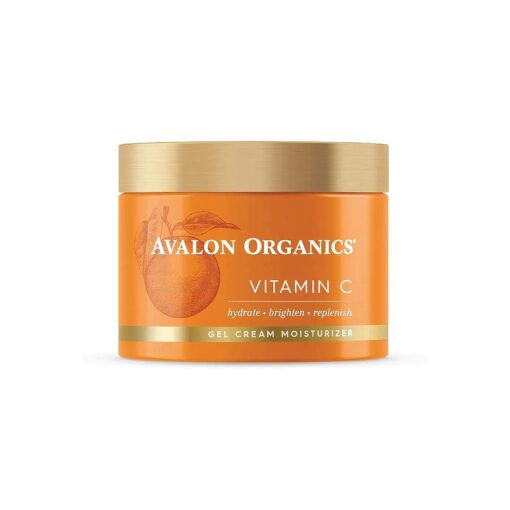 Avalon Organics Gel Cream Moisturizer with Vitamin C, 1.7 Oz