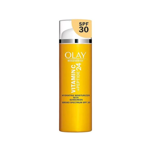 Olay Regenerist Vitamin C + Peptide 24 Face Moisturizer, SPF 30, 1.7 oz