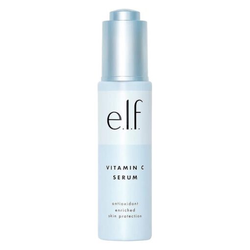 e.l.f, Cosmetics Beauty Shield Vitamin C Pollution Prevention Serum, White, 0.95 Fl Oz ( Pack of 1 )