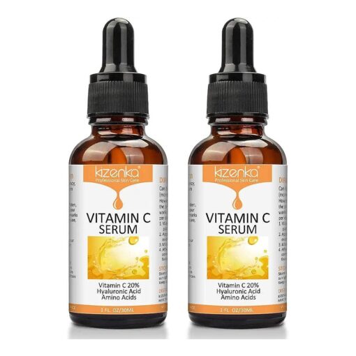 2PCS Vitamin C Serum, Anti Aging Serum for Face, Anti Wrinkle Serum, Face Care Serums 30ml