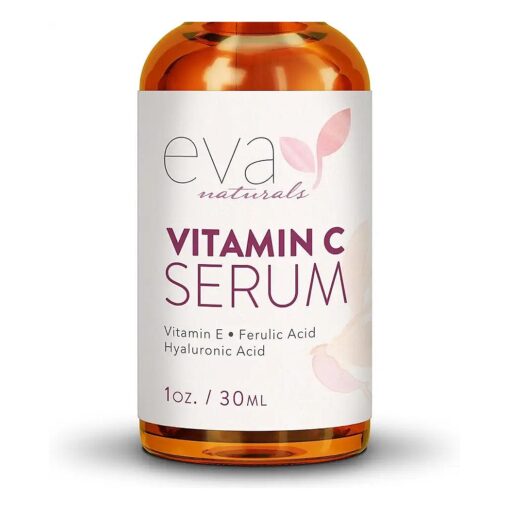 Vitamin C Serum 20 % For Face, Pure Vitamin C Face Serum for Wrinkles, Acne, Dry Skin, and Dark Spots - Facial Vitamin C Serum ( 1oz )