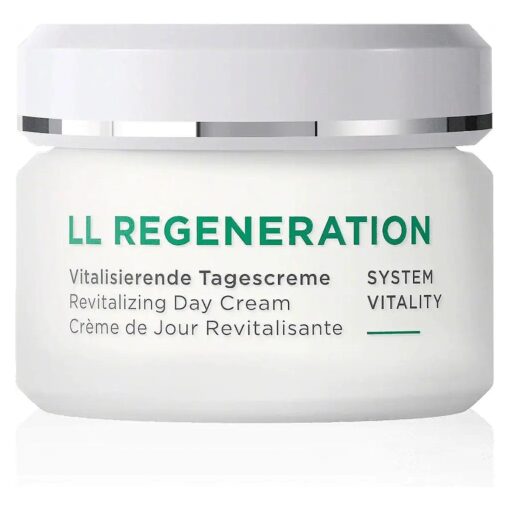 ANNEMARIE BORLIND - LL REGENERATION Revitalizing Day Cream - Natural Vitamin C E and Retinoid Anti Aging Face Cream for Visibly Firmer and Wrinkle Free Skin - Step 3 of 5 - 1.69 Fl Oz .