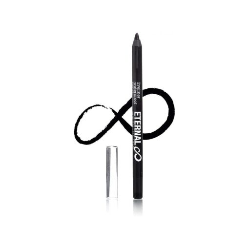 Eternal Eyeliner Waterproof Colored Pencil with Vitamin E - Professional Easy Glide-on for an All Day Smokey or Dramatic Effect, Long Lasting and No Smudge Eye Pencil