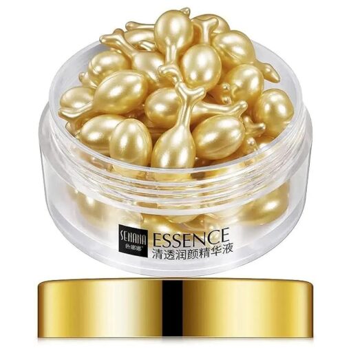 Active Skin Repair, Nourishing Anti Aging Night Serum Capsules for Face - Vitamin E, Supports Facial Skin Brightening and Corrects Dark Spots ( 2 )