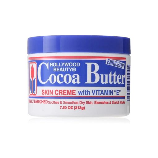 Hollywood Beauty Cocoa Butter Skin Creme 7.50 oz ( Pack of 5 )