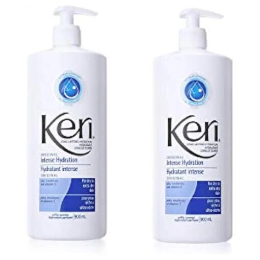 Keri Lotion Original Intense Hydration Softly Scented, 900 mL, 2 Piece