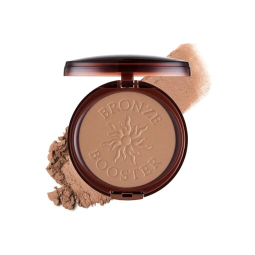 Physicians Formula Bronze Booster Pressed Contour Bronzer - Glow Activator Vitamin Infused Technology with a Natural Finish, Buildable Coverage, Cruelty-Free & Hypoallergenic - Medium-to-Dark