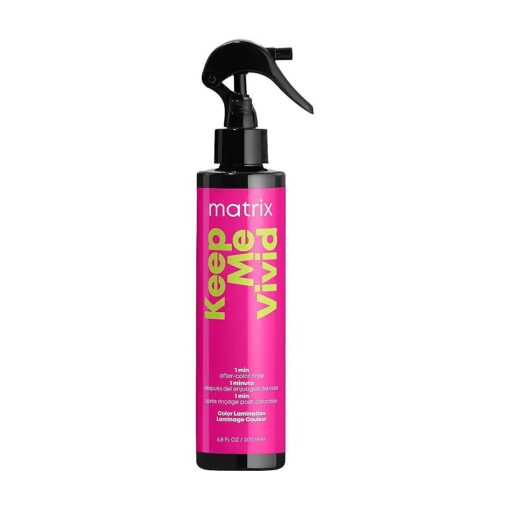 Keep Me Vivid Color Lamination Spray, Ultra-Nourishing Treatment Prevents Fading, For Semi-Permanent and Color Treated Hair, Leave-In Treatment Spray, Packaging May Vary,6.8 Fl, Oz .