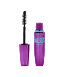 Maybelline Volum ' Express The Falsies Washable Fiber Mascara, Volumizing and Separating Make Up Formula, Brownish Black, 1 Count