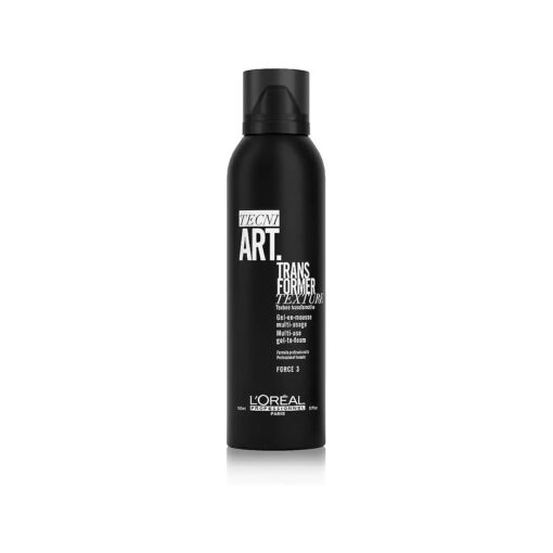 L'Oreal Professionnel Transformer Gel | Adds Volume and Definition without Stiffness | Provides Heat Protection with Medium Hold | For All Hair Types