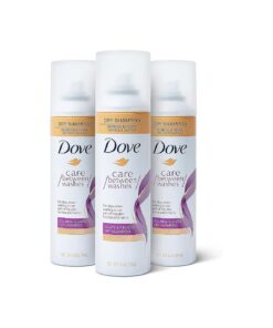 Dove Dry Shampoo Volume and Fullness 3 Count Hair Treatment for Oily Hair, Cleansing Hair Volumizer 5 oz