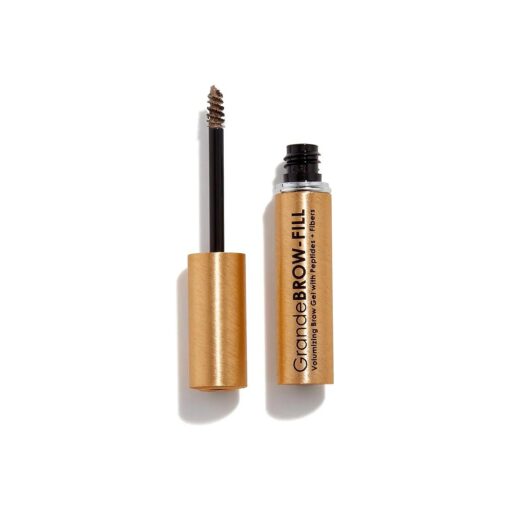 GrandeBROW-FILL Volumizing Brow Gel, Tinted or Clear Eyebrow Mascara, Soft Flexible Hold, Water Resistant