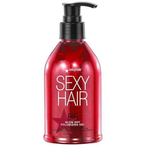 SexyHair Big Blow Dry Volumizing Gel | Added Volume with Hold | Up to 72 Hours of Humidity Resistance | All Hair Types