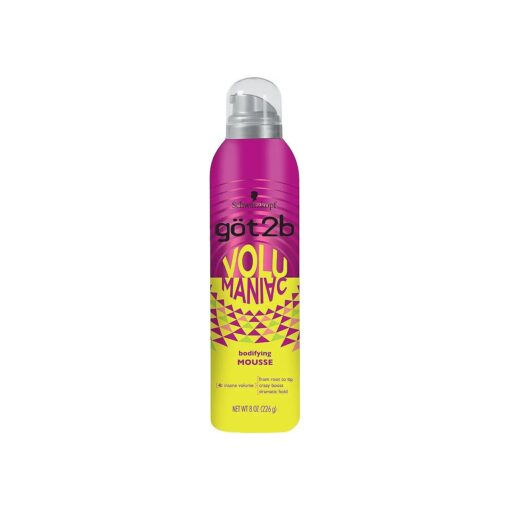 Got2b Volumaniac Hair Mousse, 8 Ounce