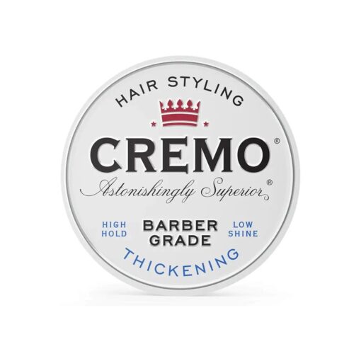 Cremo Hair Styling Barber Grade Texture, High Hold, Low Shine