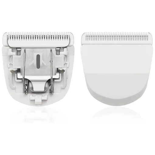 2 Pack Peanut Clipper Replacement Blade, Snap-On Replacement Blade for Wahl Peanut Hair Clipper # 2068-300, White